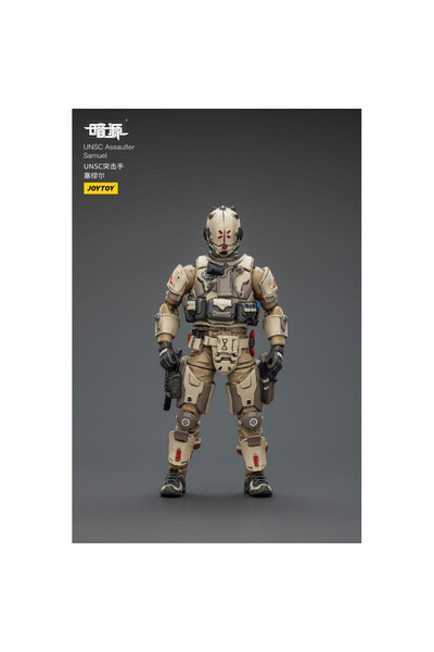 OEM Figurina de actiune Joy Toy, 7 cm, Asaltator Samuel, cu accesorii, multic...