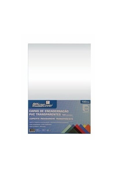 MC Micostore Coperta indosariere A4 Office Cover, PVC cristal, transparent, 0...