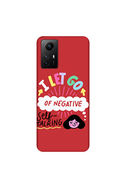 Other Xiaomi Redmi Note 12s Let go Self talking Red Colored Silicone TPU Θήκη
