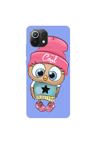 Other Xiaomi Mi 11 Lite Cool Star Light Purple Colored Silicone TPU Θήκη