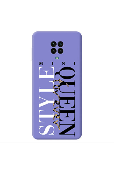Other Xiaomi Redmi Note 9 Pro Mini Quen Forever Purple Colored Silicone TPU Θήκη
