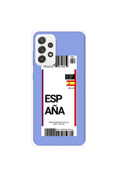 Other Samsung A52 Espana Arrival Light Purple Colored Silicone TPU Θήκη