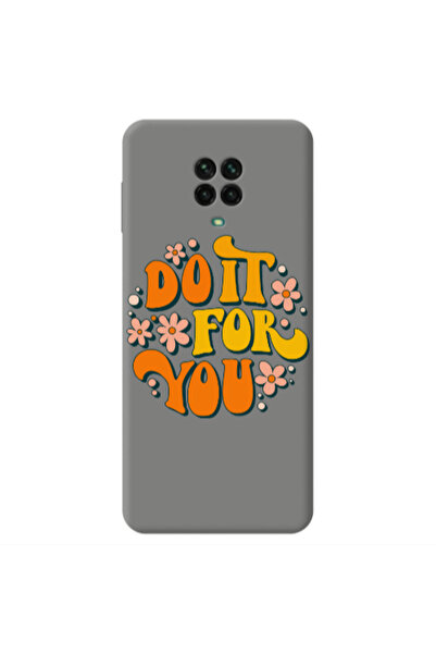 Other Xiaomi Redmi Note 9 Pro Do it For You Grey Colored Silicone TPU Θήκη