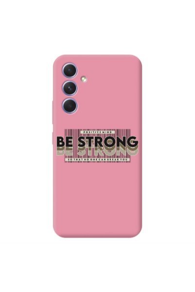 Other Samsung A54 Positivemind Pink Colored Silicone TPU Θήκη