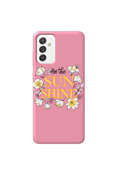 Other Samsung M13 Sun Shine Pink Colored Silicone TPU Θήκη