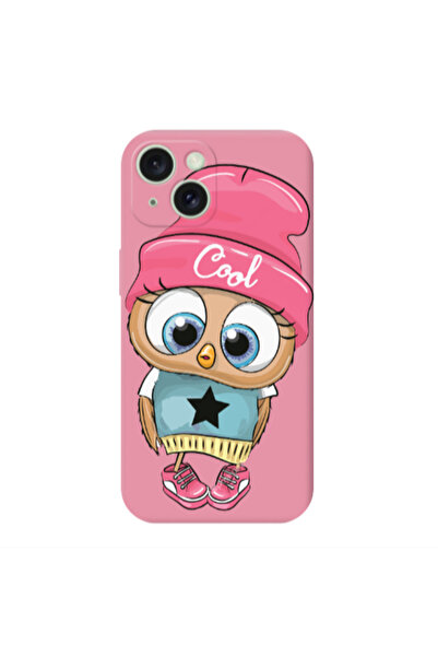 Other Apple iPhone 15 Plus Cool Star Pink Colored Silicone TPU Θήκη