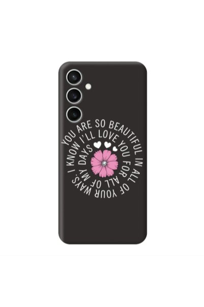 Other Samsung S24 FE Your Ways Black Colored Silicone TPU Θήκη