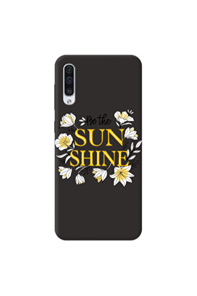 Other Samsung A50 Sun Shine Black Colored Silicone TPU Θήκη