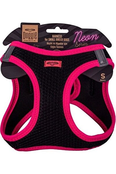 Doggie Köpek Göğüs Tasması Neon Pembe (S)