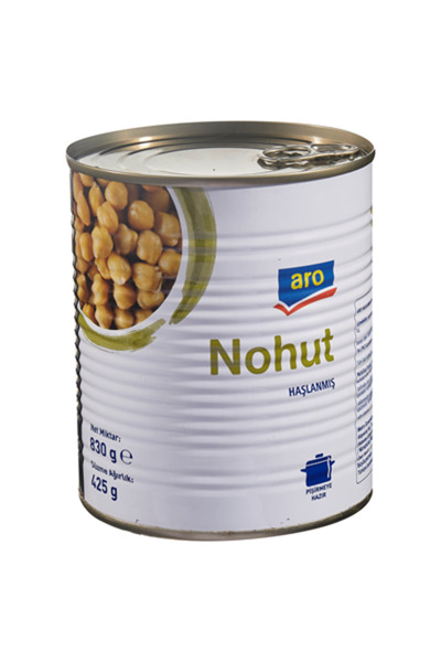 Haşlanmış Nohut 830 G (8'li Paket)