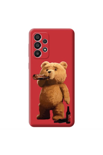 Other Samsung A53 Beer Time Red Colored Silicone TPU Θήκη