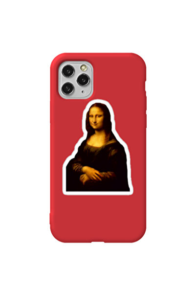 Other Apple iPhone 11 Pro Davinci Red Colored Silicone TPU Θήκη
