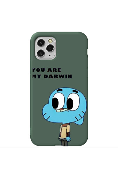 Other Apple iPhone 11 Pro You are my darwin Dark Green Colored Silicone TPU Θήκη