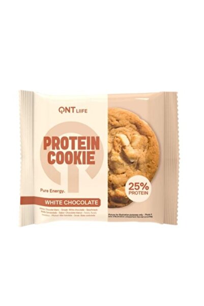 QNT | Protein Cookie White Chocolate Μπισκότα Πρωτεΐνης με Κομμάτια Λευκής Σο...
