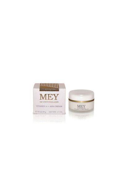 MEY | Vitamin A + AHA Cream Κρέμα Αντιγήρανσης για Ενυδάτωση, Ανανέωση, Μείωσ...
