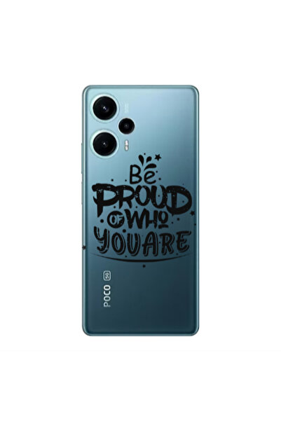 Other Xiaomi Poco F5 Be proud of who you are Transparent Silicone TPU Θήκη
