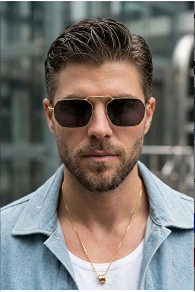 FULL FOCUS Eşref Unisex Ultra Light Black Sunglasses with Uv400 Filter