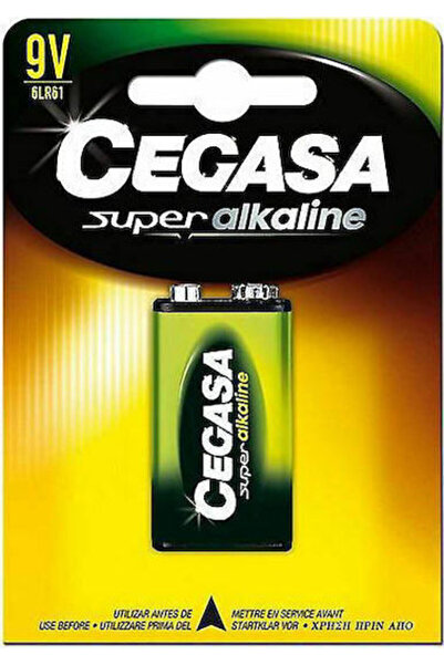 Other Αλκαλικές Μπαταρίες Cegasa 9V Cegasa Super 9V 14501 Κωδικός: 14501