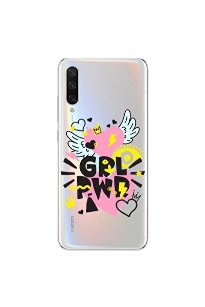 Other Xiaomi Mi 9 Lite Grl Pwr Transparent Silicone TPU Θήκη