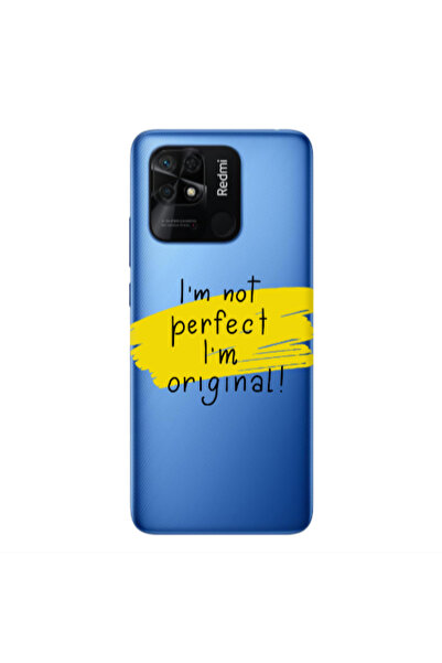 Other Xiaomi Redmi 10C I m not perfect Transparent Silicone TPU Θήκη