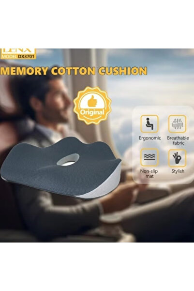 Denx Memory Foam Seat Cushion Pressure Relief Portable Support Cushion for Of...