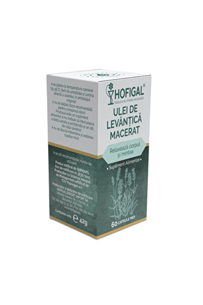 Hofigal Ulei de Levantica Macerat 60cps