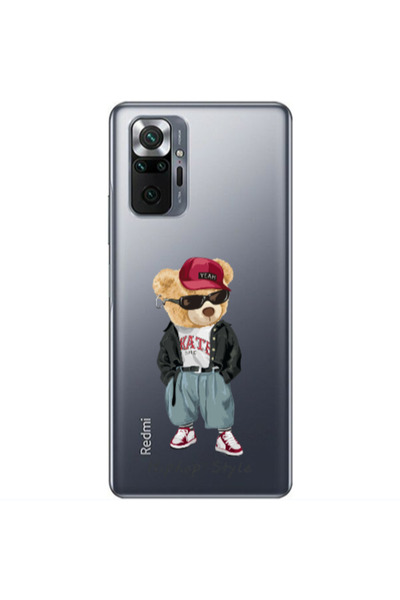 Other Xiaomi Redmi Note 10 Pro Max Hip hop style Transparent Silicone TPU Θήκη