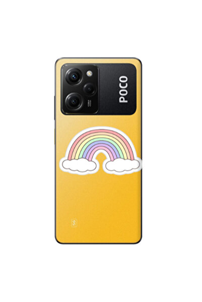 Other Xiaomi Poco X5 Pro Rainboww Transparent Silicone TPU Θήκη
