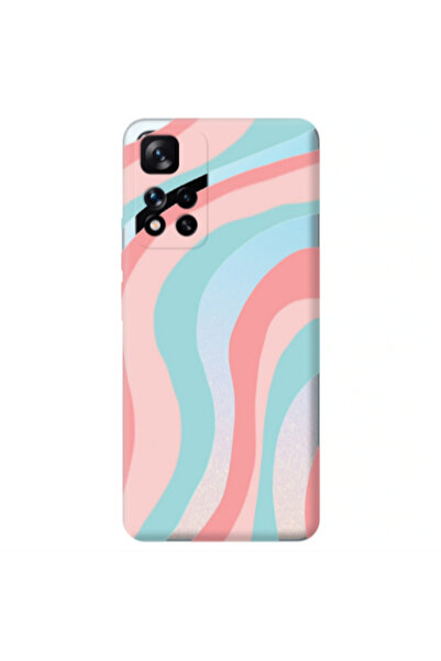 Other Xiaomi Redmi Note 11 Pro 5G Colored lines Transparent Silicone TPU Θήκη