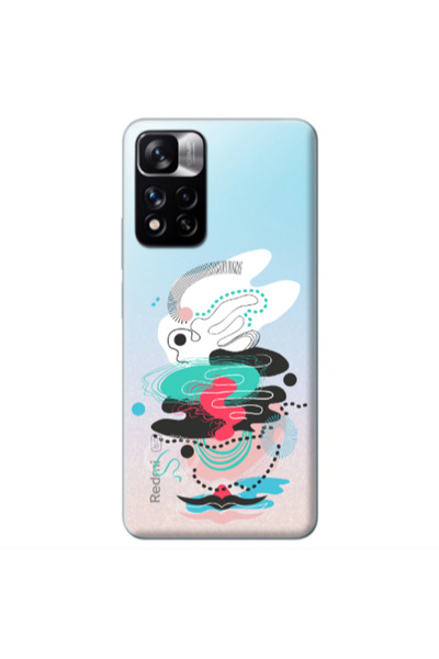 Other Xiaomi Redmi Note 11 Pro 5G Abstract 50 Transparent Silicone TPU Θήκη
