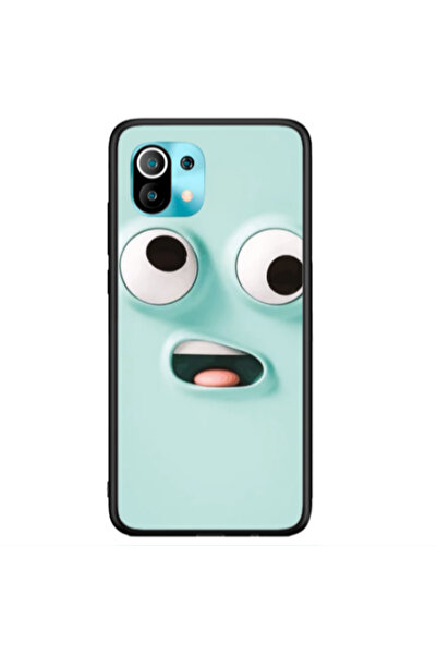 Other Xiaomi Mi 11 Strange face Black Glossy Θήκη