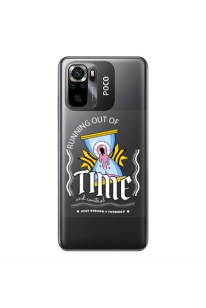 Other Xiaomi Poco M5 s Running out of time Transparent Silicone TPU Θήκη