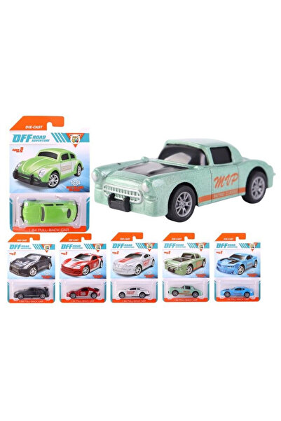 OEM Masinuta metalica Pro Kids 1:64, die-cast, cu mecanism pull-back, mix mod...