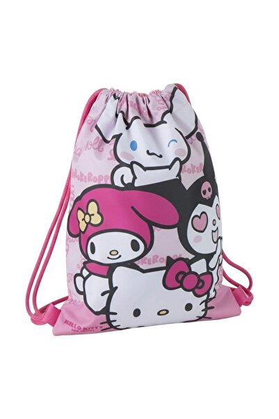 MC Micostore Rucsac cu snur pentru copii Cerda Hello Kitty 630220, albastru c...