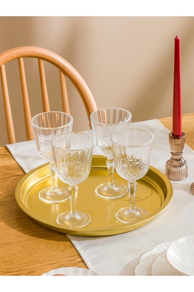 LC Waikiki Colorless Glass Cup Set of 4 300 ml