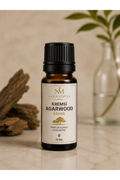 Kremsi Agarwood Ultrasonik Difüzör/Hava Nemlendirici Esansı 10 ml – Suya Damlat Kullan