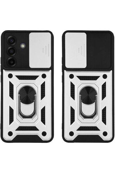 Other Θήκη Ring Armor Campro Sonique Samsung Galaxy A17 4G Galaxy A17 5G Ασημί