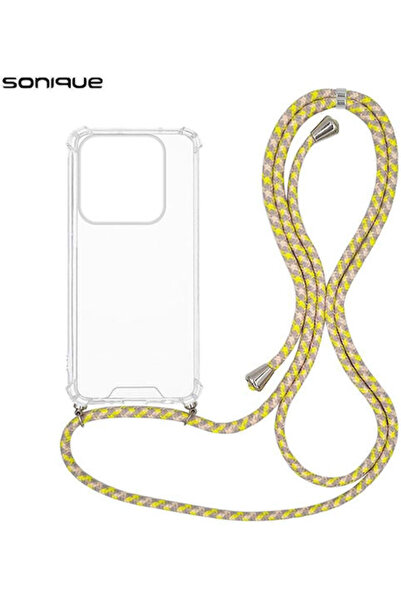 Other Sonique Armor Διαφανής Θήκη Σιλικόνης με Κορδόνι για Xiaomi Redmi Note ...