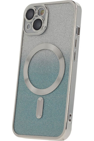 OEM Θήκη Glitter Chrome Mag για iPhone 11 Ασημί Ντεγκραντέ
