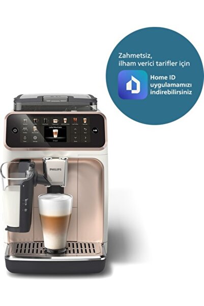 Philips 5500 Serisi LatteGo Tam Otomatik Espresso Makinesi 20 Sıcak ve Soğuk ...