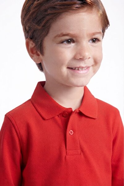 NACAR STORE Children's Unisex Cotton Polo Collar Long Sleeve School T-Shirt (...