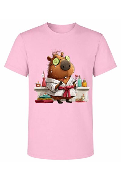ROLY Tricou Unisex Bumbac Print Capybara