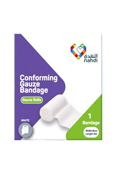 Nahdi Conforming Gauze Bandage Roll 6 Cm