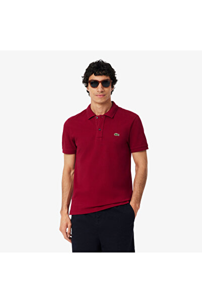 Lacoste L.12.12 Erkek Slim Fit Polo Yaka Kırmızı Polo