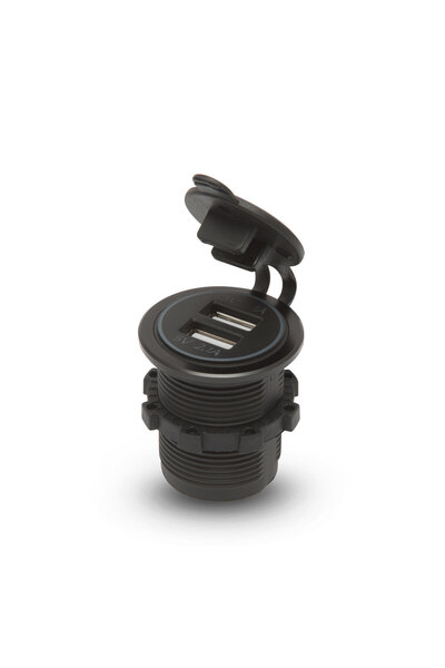 globiz Adaptor USB instalabil in locasul brichetei – lumina verde, 1 buc., 54...