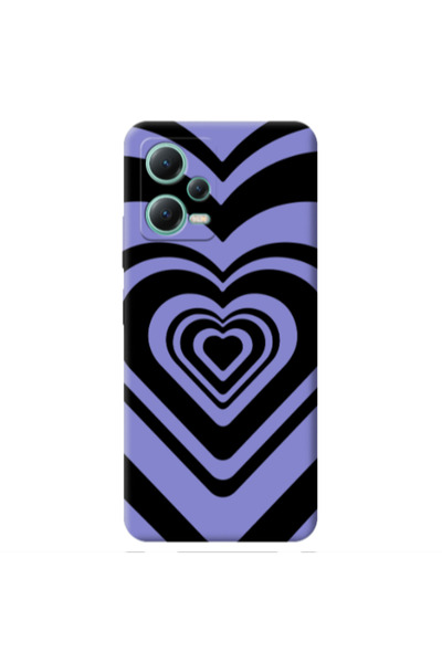 Other Xiaomi Redmi Note 12 Pro 5G Hypnosis Purple Colored Silicone TPU Θήκη
