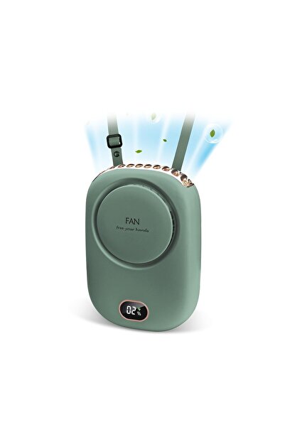NEXTLY Ventilator portabil de gât, fără mâini, NEXTLY, 3 viteze, afișaj LED, ...