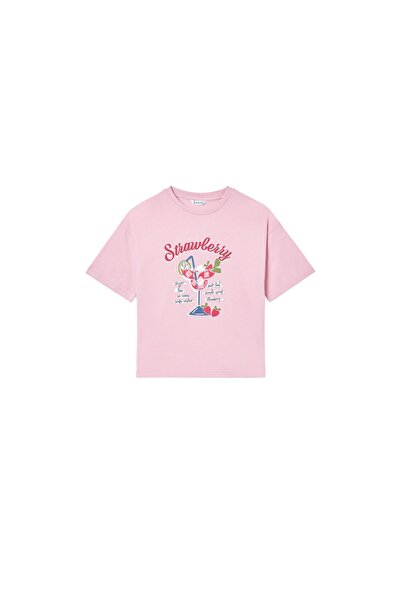 MAYORAL Tricou de fată 6011 Roz
