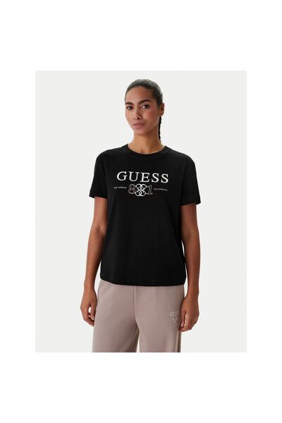 Guess Tricou de damă V6RI13KD772 Negru
