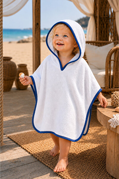 Tomuycuk 100% Cotton & Hooded Pareo Baby Bathrobe - Soft & Water-Absorbent Ba...